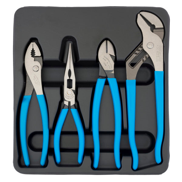 Channellock 4pc Pro's Choice Pliers Set - Ridge Toolbox