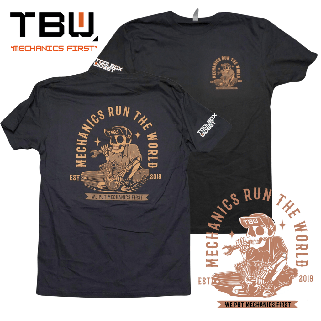 NEW TBW LOGO MECHANIC T-SHIRTS