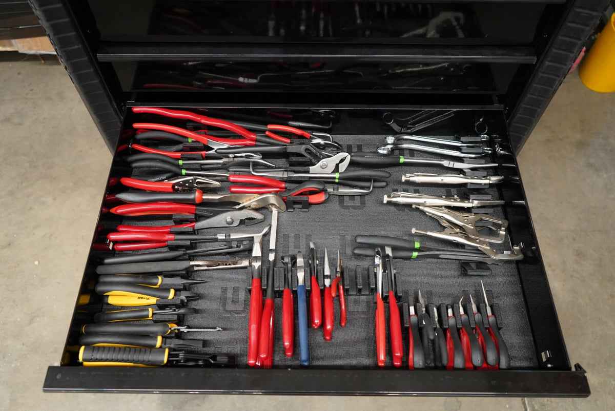 Toolbox Widget Premium Drawer Liners - Keep Your Tools Organized - Ridge Toolbox