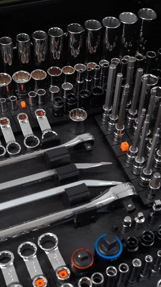 Toolbox Widget 1/2" Socket Organizers [PRO]