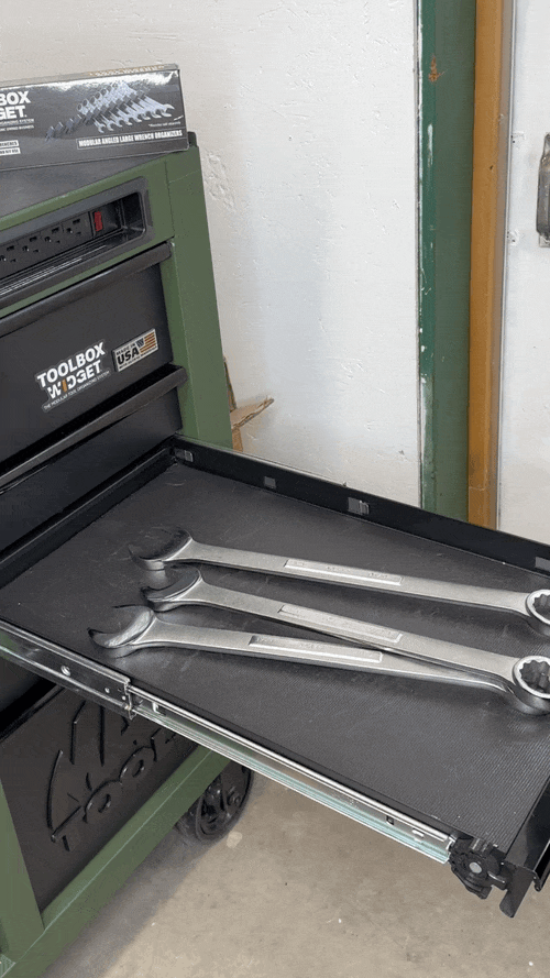 Toolbox Widget Large Wrench Organizers