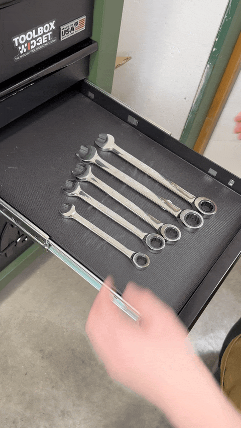 Toolbox Widget Vertical Wrench Organizers
