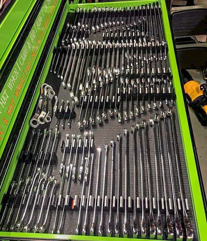 Toolbox Widget Vertical Wrench Organizers