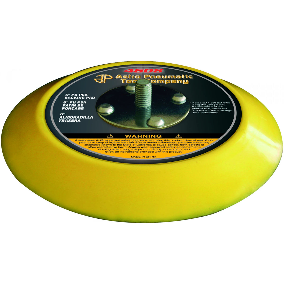 6″ PSA Backing Pad