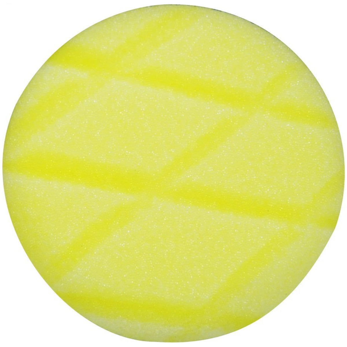 3″ Yellow Diamond Cut Foam Pad – Hook & Loop