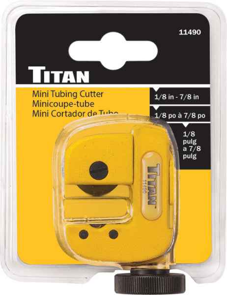 TITAN Tools - 3/16 in. to 7/8 in. Mini Tubing Cutter (11490) - Ridge Toolbox
