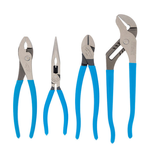 Channellock 4pc Pro's Choice Pliers Set - Ridge Toolbox