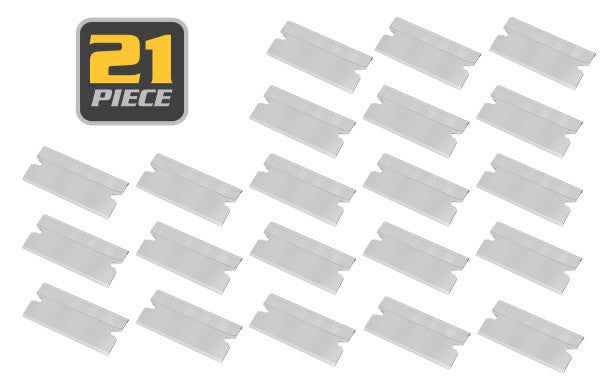21 pc. Heavy-duty Razor Blades (11039) - Ridge Toolbox
