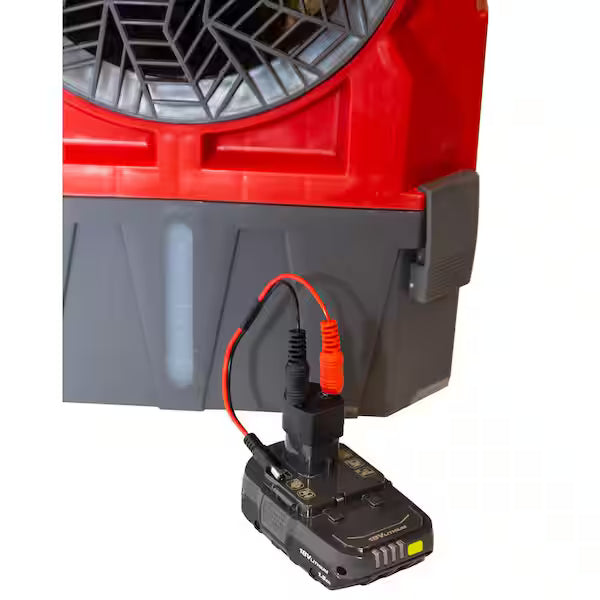 Universal 18-Volt Battery Powered 900 CFM Variable Speed Portable Evaporative Cooler, 300 sq. ft. Battery Not Included