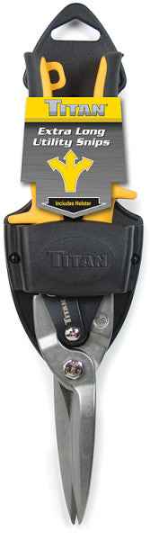 TITAN Tools - Extra-Long Utility Snips (11471) - Ridge Toolbox