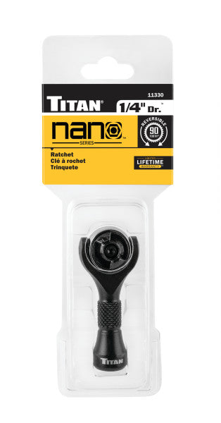 1/4 in. Drive Nano Swivel Ratchet (11330) - Ridge Toolbox