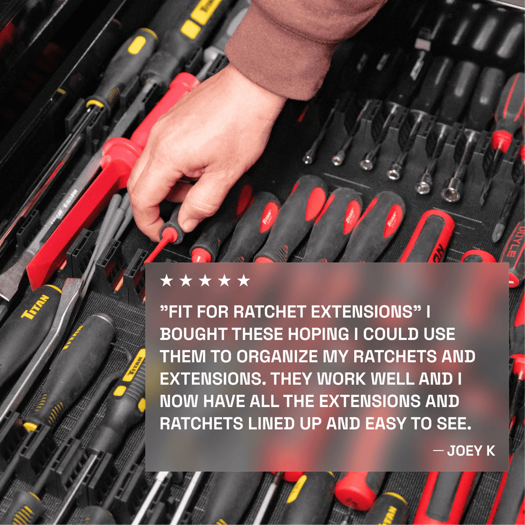 Screwdriver & Ratchets Organizers