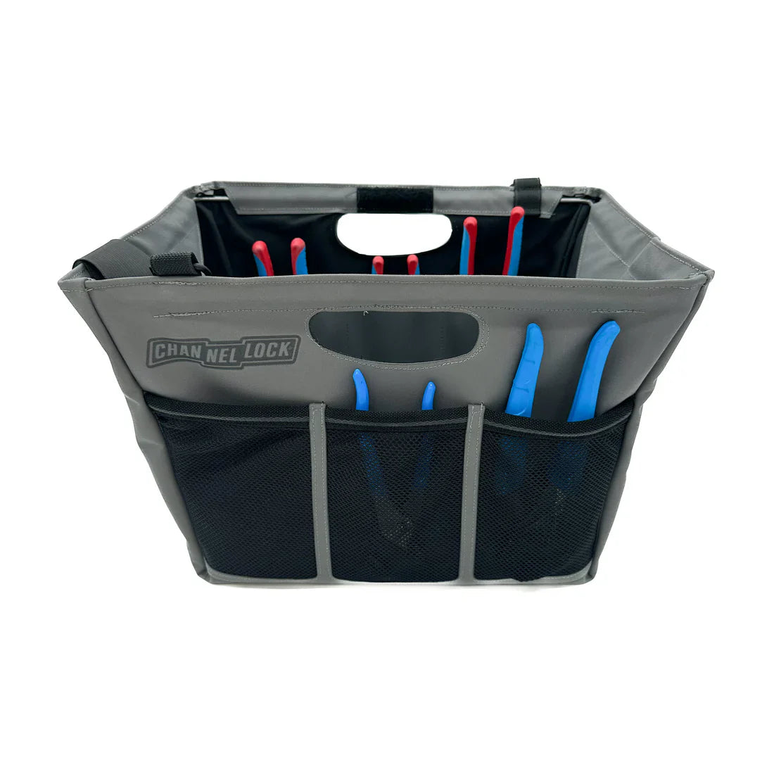 Channellock PRO 10-Pocket Premium Tool Tote with LASERLOCK Fabrics™ - Ridge Toolbox