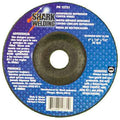 Shark Industries - 10 PK | 7″ Type 27 Aluminum Oxide Grinding Wheel – 1/4″ x 7/8 – 24 Grit - Ridge Toolbox