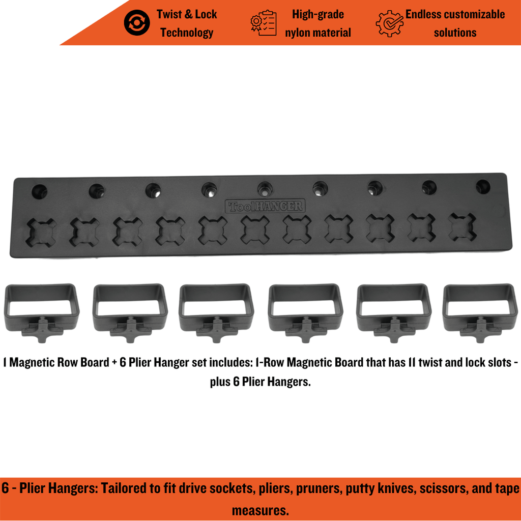 Magnetic Plier Vertical Hangers