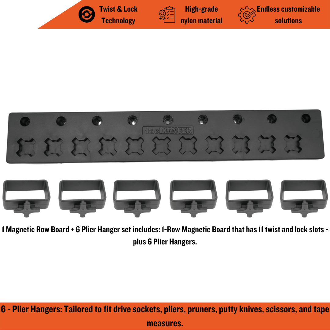 Magnetic Plier Vertical Hangers