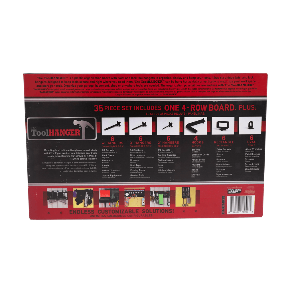 Toolbox Widget ToolHanger 35 Piece Set