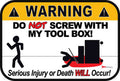 Warning! Do Not Screw!