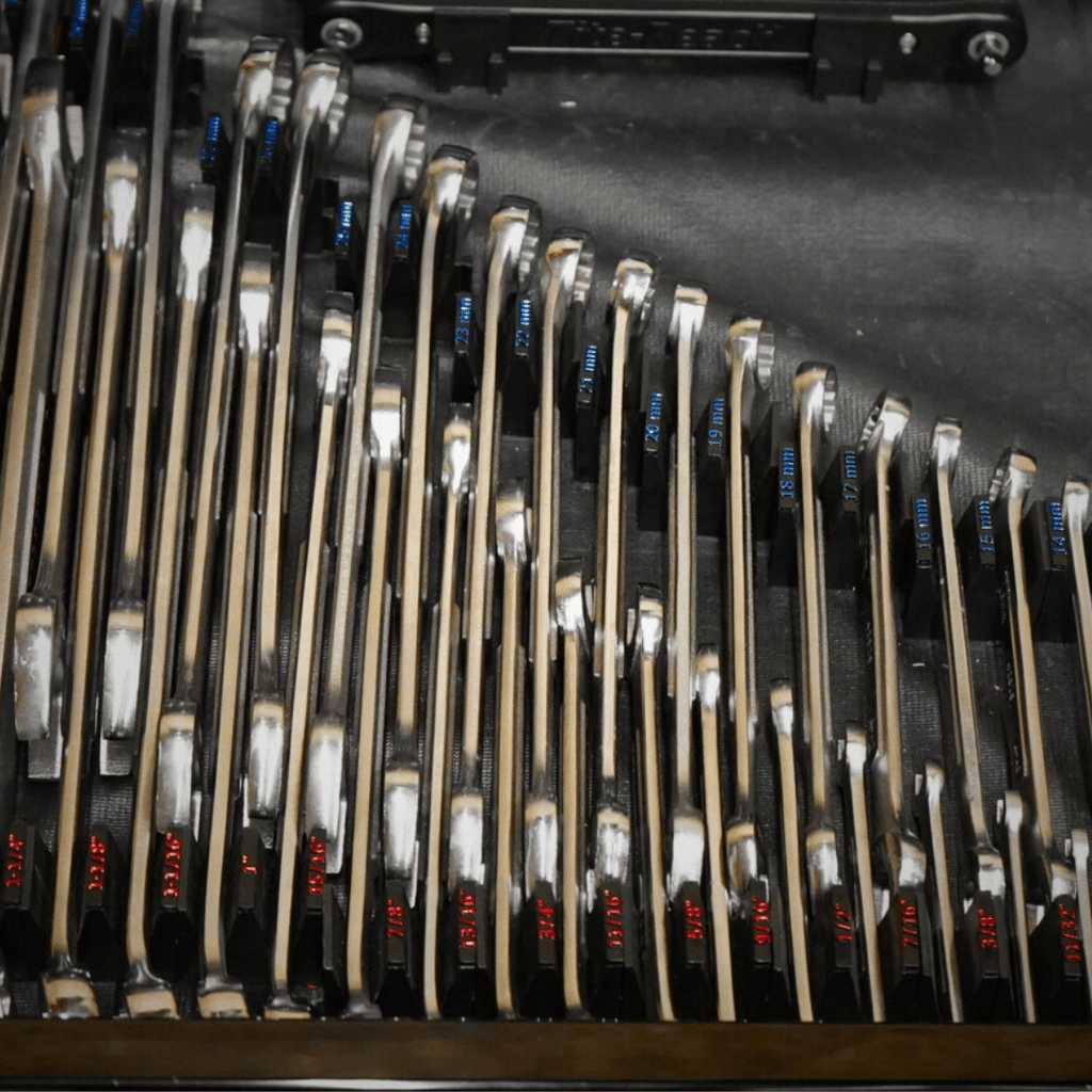 Toolbox Widget SAE+ Wrench Size Labels