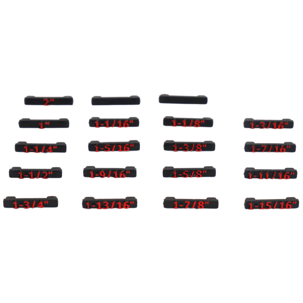 Toolbox Widget SAE+ Wrench Size Labels
