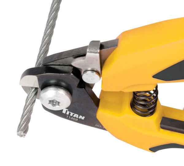 TITAN Tools - 7 in. Wire Rope and Cable Cutter (11468) - Ridge Toolbox